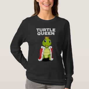 Camiseta Turtle Queen Womens Tartle Lover Shirt Tortoise Pe