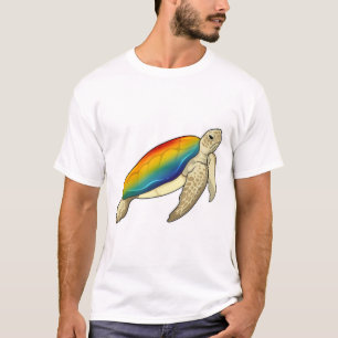 Camiseta Turtle Rainbow