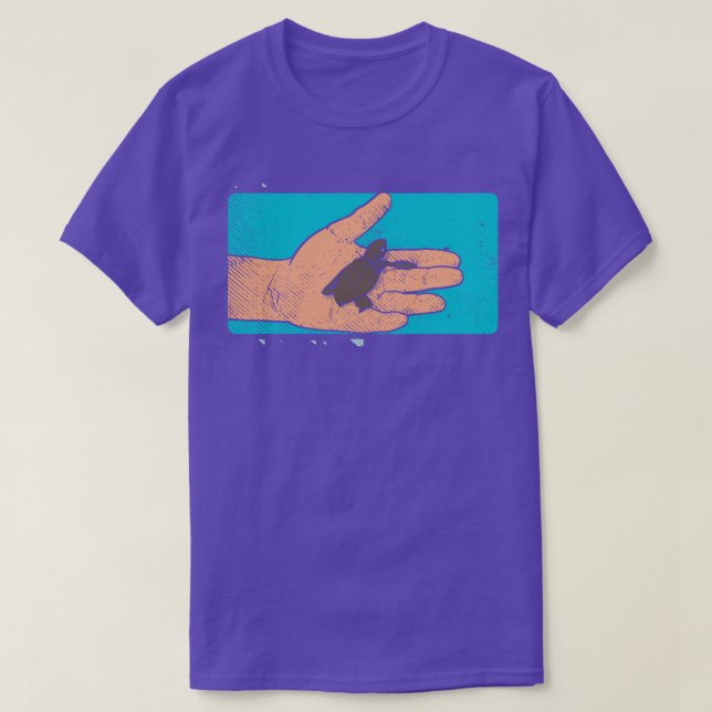 Camiseta Turtle Retro (Frente do Design)