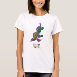 Camiseta Turtle Runner 5K - Roxo