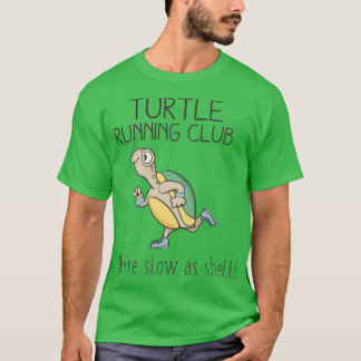 Camiseta Turtle Running Club Funny Turtle Running