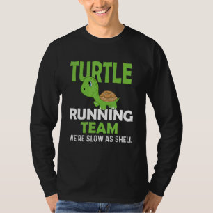 Camiseta Turtle Running Team Estamos Lentos Como Shell - Ma