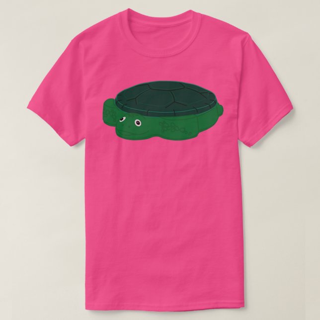 Camiseta Turtle Sandbox (Frente do Design)