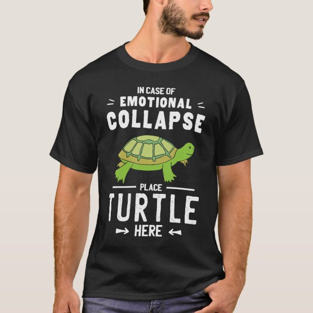 Camiseta Turtle Sea Turtle Water Turtle Terrarium Roupa (Frente)