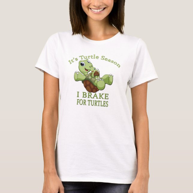 Camiseta Turtle Season I Brake para Tartarugas (Frente)