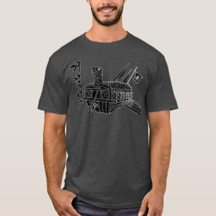 Camiseta Turtle Shipkorea geobugseon