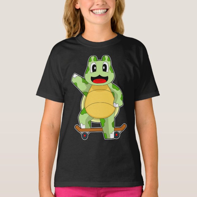 Camiseta Turtle Skater (Frente)