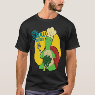 Camiseta Turtle Slow Cooker Chef Turtle