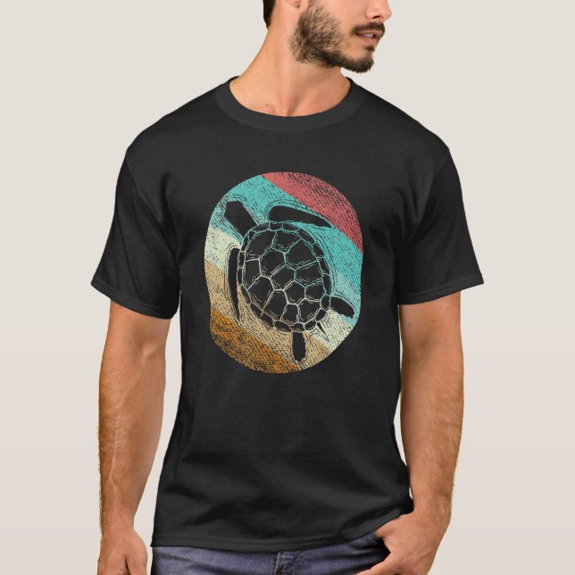 Camiseta Turtle swimming in the Sea (Frente)