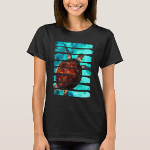 Camiseta Turtle Underwater Ocean Sea Nature Leisure Animal