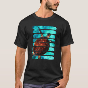 Camiseta Turtle Underwater Ocean Sea Nature Leisure Animal
