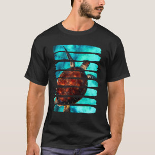 Camiseta Turtle Underwater Ocean Sea Nature Leisure Animal