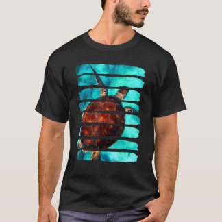 Camiseta Turtle Underwater Ocean Sea Nature Leisure Animal