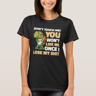 Camiseta Turtle Wildlife Significa Turtle Ownership Signifi