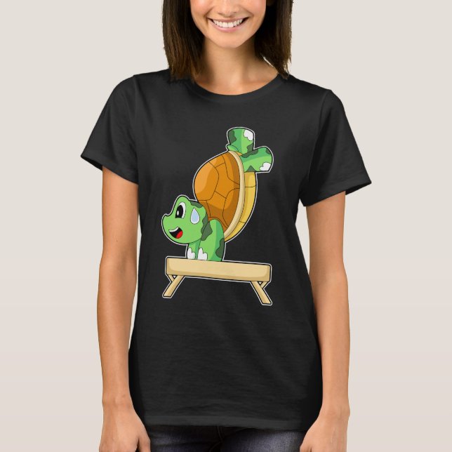 Camiseta Turtle Workout Gymnastics Fitness (Frente)