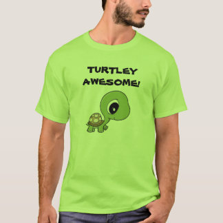 Camiseta Turtley impressionante!