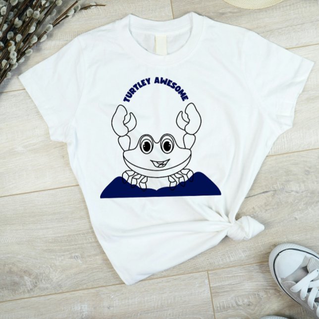 Camiseta Turtley Incrível! Camiseta-Design de-Tartaruga-Cut (Criador carregado)