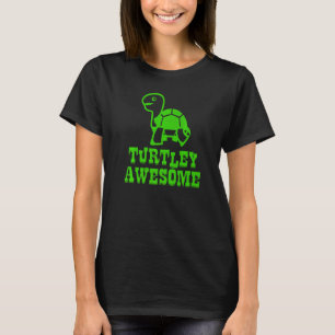 Camiseta Turtley Incrível Piada de Tartaruga Foto Gráfico