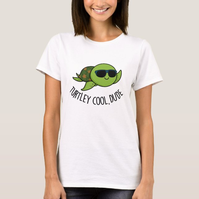Camiseta Turtley Legal Duo Engraçado Turtle Pun (Frente)