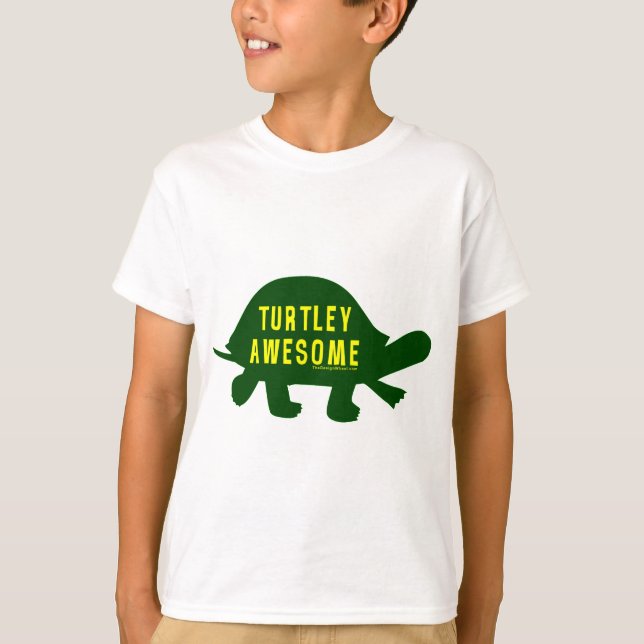 Camiseta Turtley totalmente impressionante (Frente)