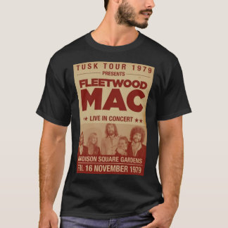 Camiseta Tusk Tour Fleetwood 1979 Poster Classic T-Shirt