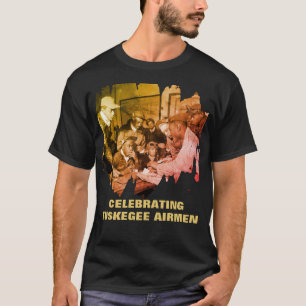 Camiseta TUSKEGEE AIRMEN Heróis Afro-Americanos