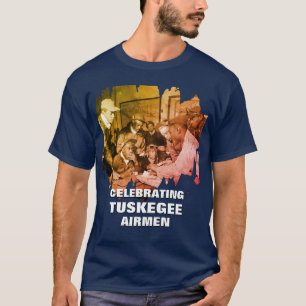 Camiseta TUSKEGEE AIRMEN Heróis Afro-Americanos