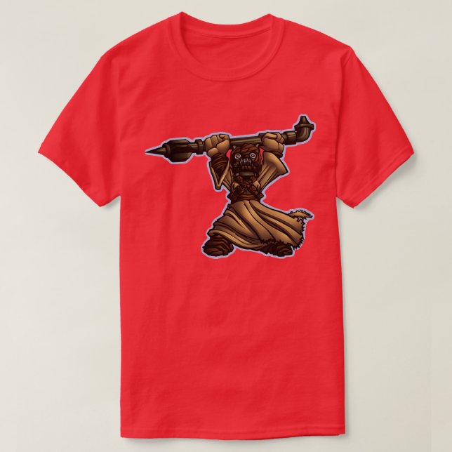 Camiseta Tusken Raider Raiders (Frente do Design)