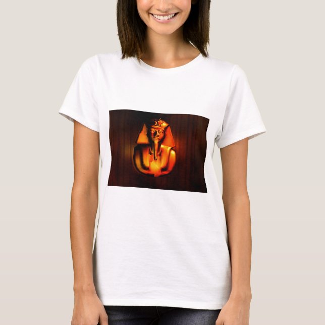 Camiseta Tut-ench-amun ouro (Frente)