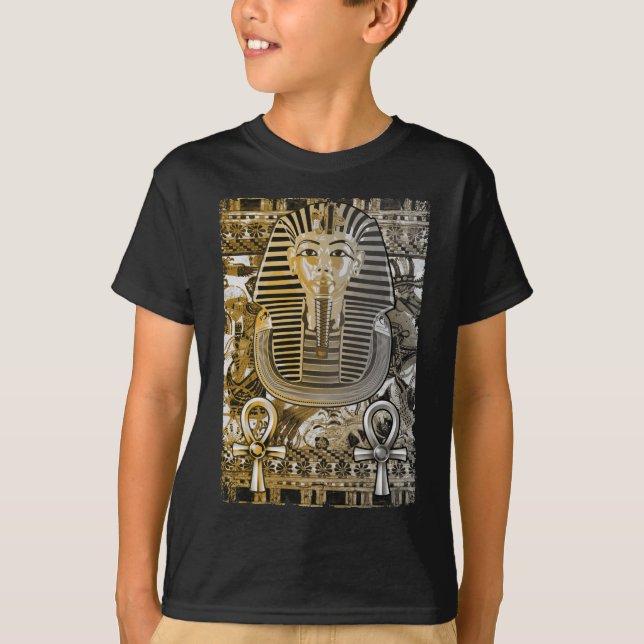 Camiseta Tutankhamun Antigo Egito Faroah King Tut Ankh (Frente)