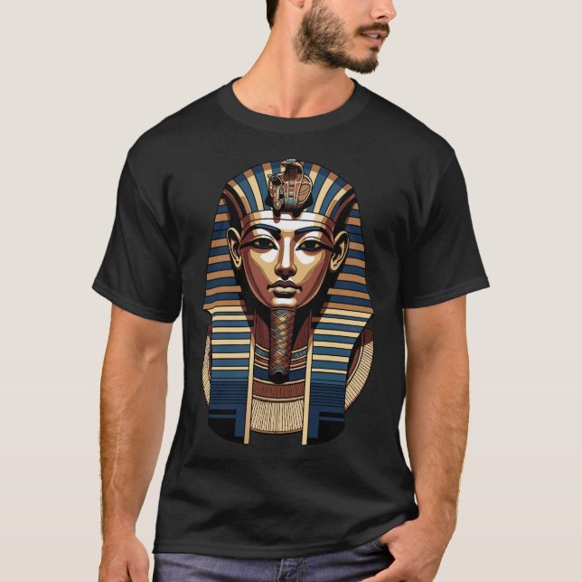 Camiseta Tutankhamun Egyptian Pharaoh (Frente)
