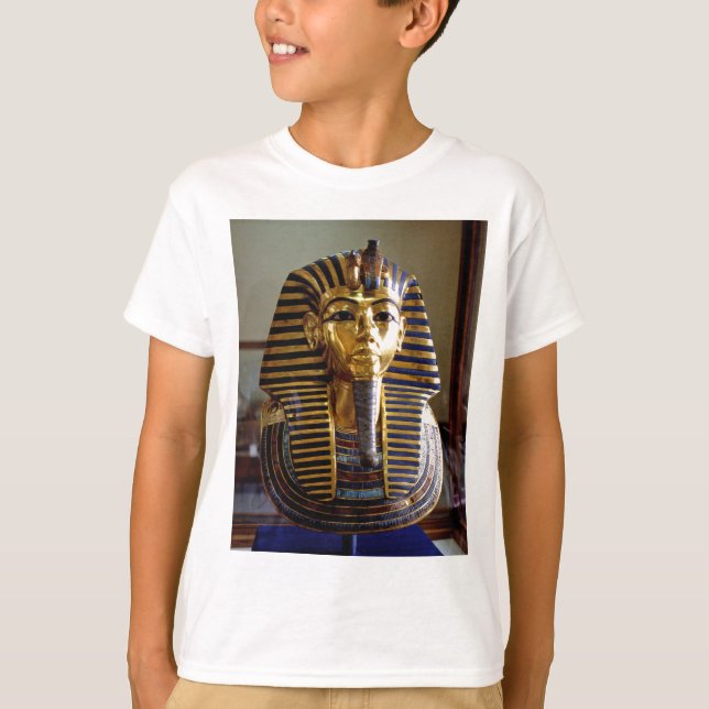 Camiseta Tutankhamun - Máscara de enterro (Frente)