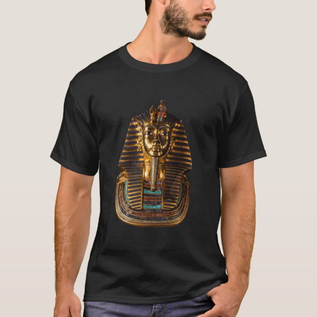 Camiseta Tutankhamun O Rei Egípcio - Antigo Maje Real (Frente)