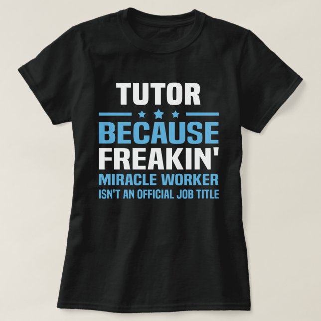 Camiseta Tutor (Frente do Design)
