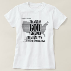 Camiseta Tutor De Escolas Domésticas Para Conhecer Deus E F