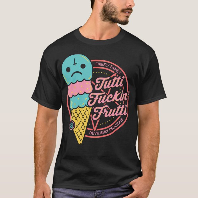 Camiseta Tutti Frutti (Versão Explícita) (Frente)