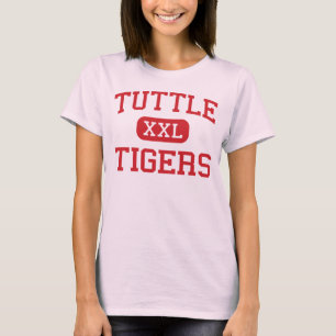 Camiseta Tuttle - tigres - segundo grau - Tuttle Oklahoma