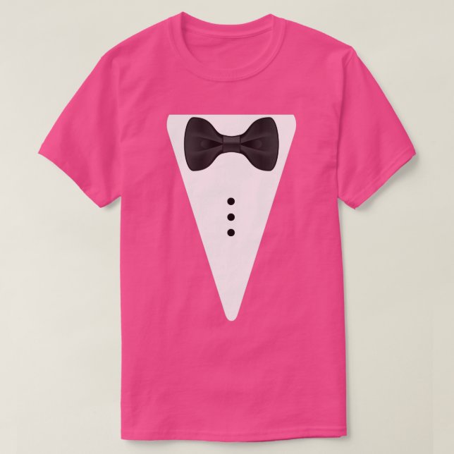 Camiseta Tux Tuxedo (Frente do Design)