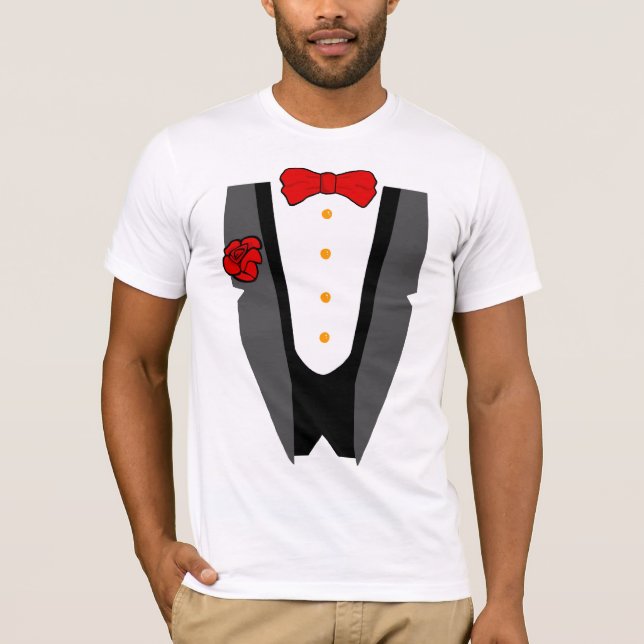 Camiseta Tuxedo (Frente)