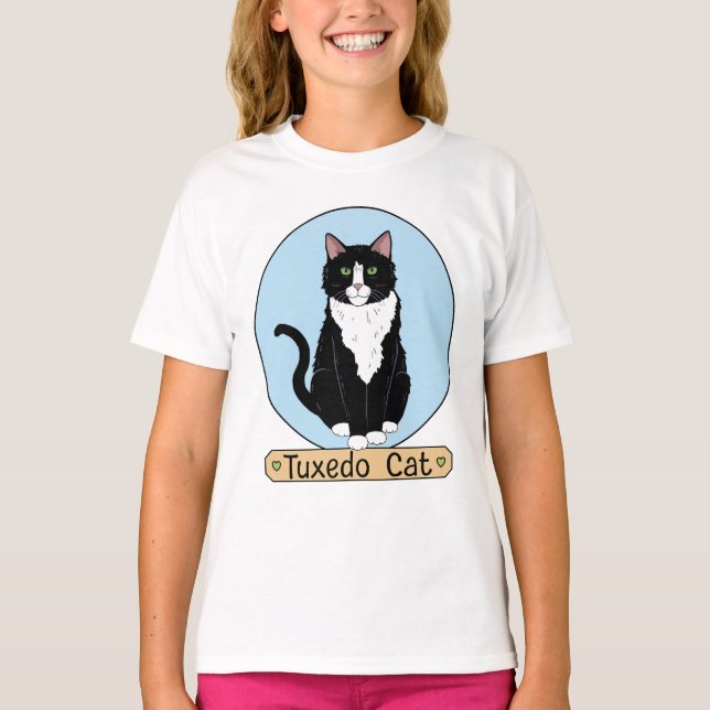Camiseta Tuxedo Cat (Frente)