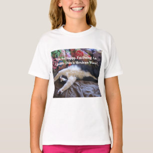 Camiseta Tuxedo Cat Engraçado Cachorro fazendo uma citação 