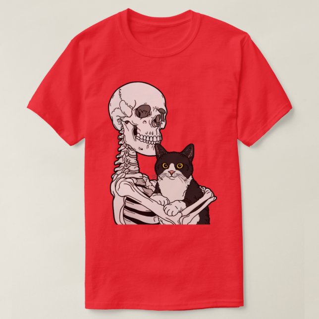 Camiseta Tuxedo Cat Friend (Frente do Design)
