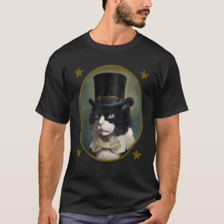 Camiseta Tuxedo Cat Presidents Day George Washington Abraha
