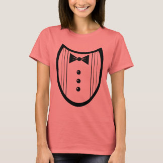 Camiseta Tuxedo preto