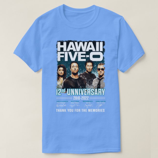 Camiseta Tv de Assinatura do 12º Aniversário Mostrar TShirt (Frente do Design)