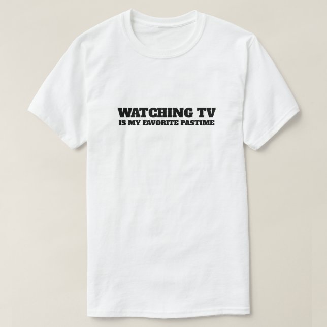Camiseta TV Meu Passatempo Favorito  (Frente do Design)