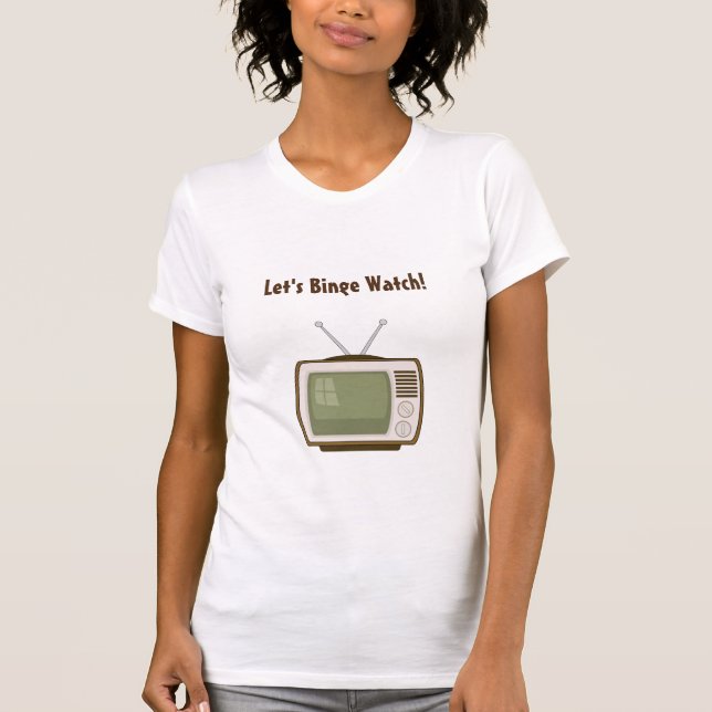 Camiseta TV Vamos Binge Watch (Frente)
