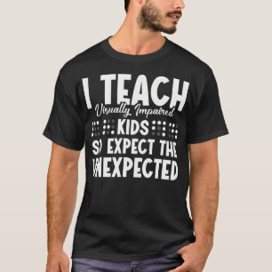 Camiseta Tvi Professor Apreciação Mágico Deficiente Visual