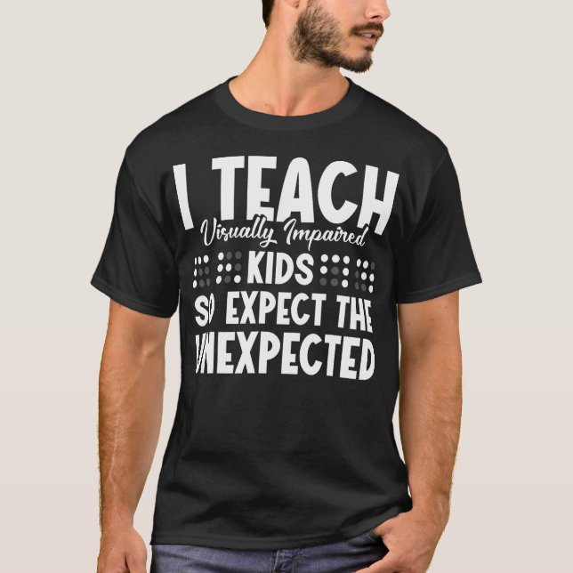 Camiseta Tvi Teacher Appreciation Magical Visually Impaired (Frente)