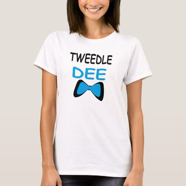 Camiseta Tweedle o casal de Dee (Frente)